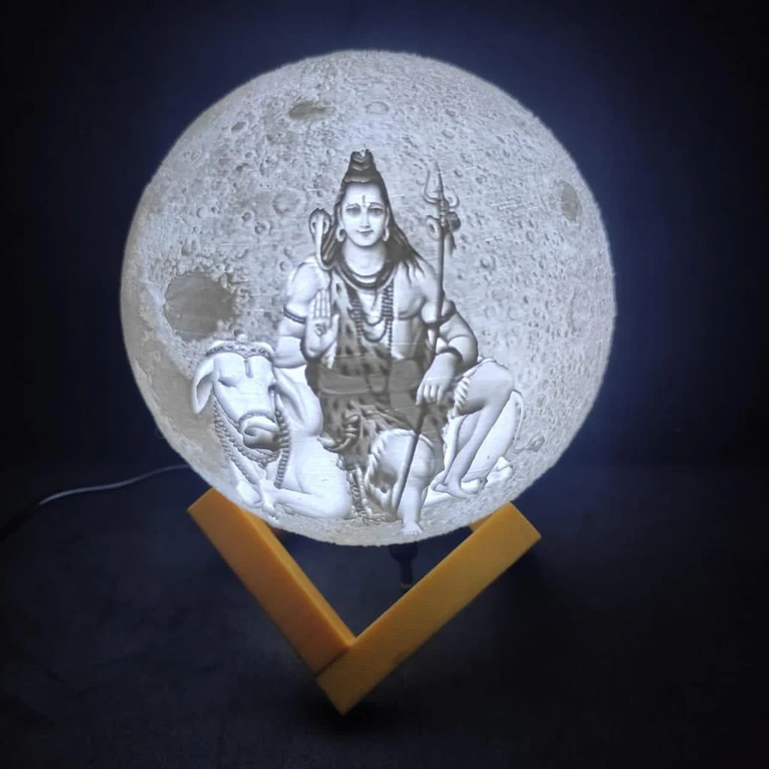 Customized gift -Lithophane Photo Lamp – Personalized 3D Printed Lamp(Design After Order)
