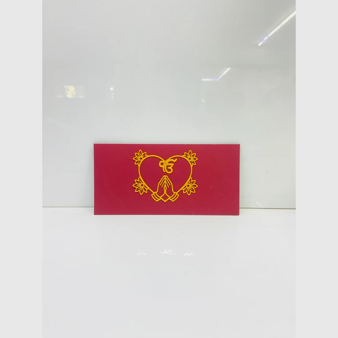 Customized Money/Gift Envelope – Personalized for Weddings, Shagun & Special Occasions(Design After Order)