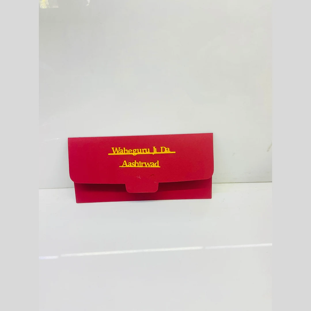 Customized Money/Gift Envelope – Personalized for Weddings, Shagun & Special Occasions(Design After Order)