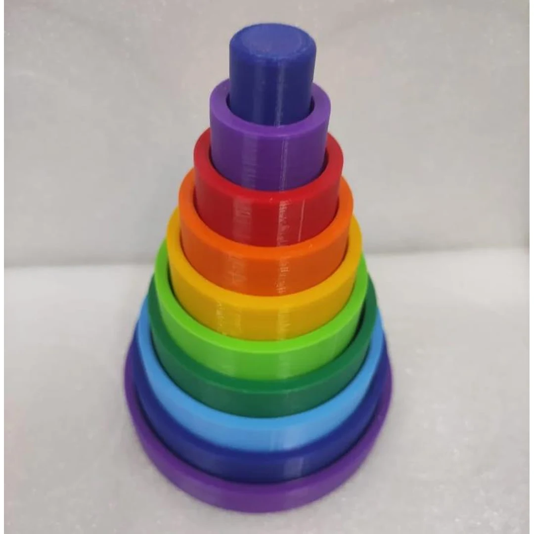 Nesting Cups - Montessori Stacking Toy Educational Learning