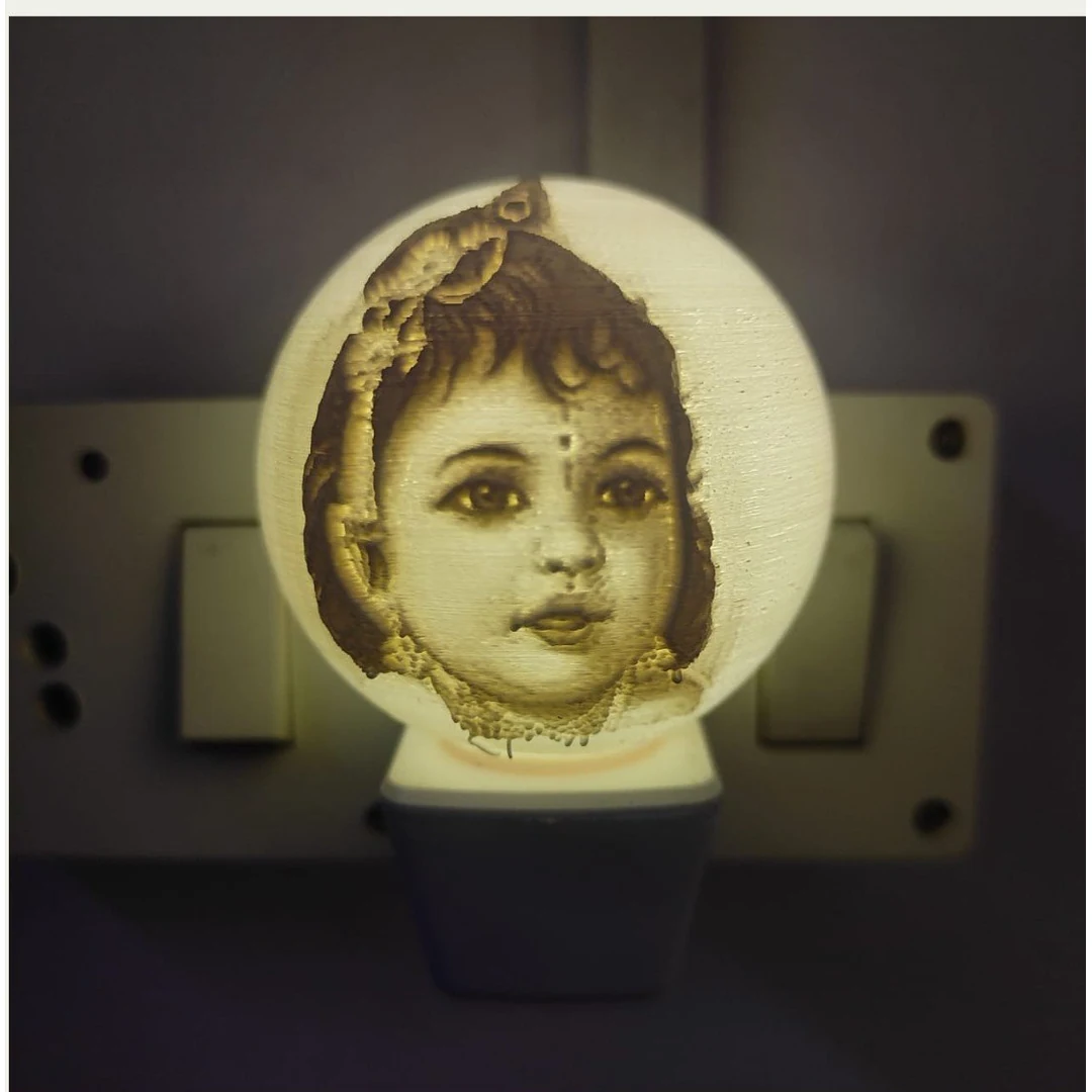 Customized Gifts- Socket Night Light – Fully Personalized Photo Lamp(Design After Order)