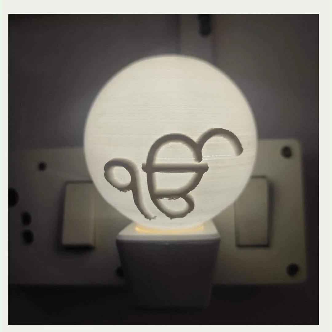 Customized Gifts- Socket Night Light – Fully Personalized Photo Lamp(Design After Order)